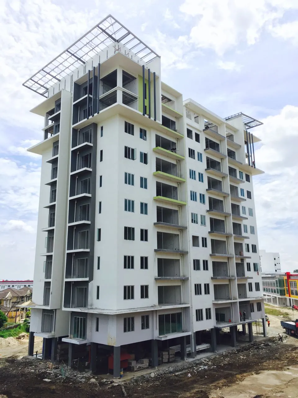 The cube apartment kuching